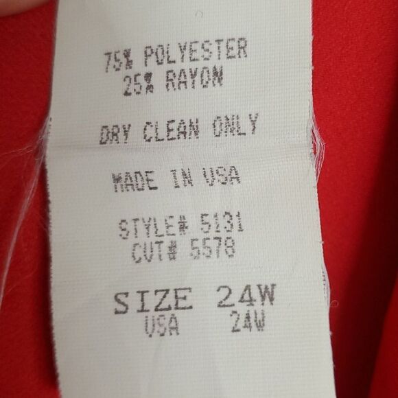 Vintage 80s double-breasted coat - Picture 11 of 12